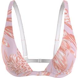 Tommy Hilfiger Triangle Fixed RP Bikini Top - Pink