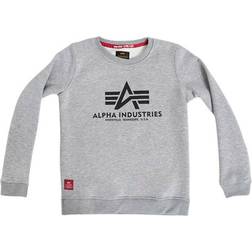 Alpha Industries Basic Sweatshirts - Grey/Black (198703-17)