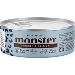 Monster Cat Adult Multi Protein Chicken & Salmon 100