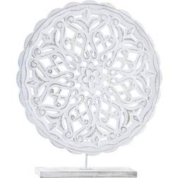 Dkd Home Decor MDF Vit Mandala Arab Prydnadsfigur