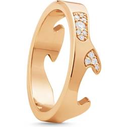 Georg Jensen FUSION END Ring Diamant 0.08ct