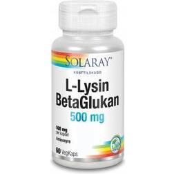 Solaray L-Lysine & BetaGlukan 60 capsules 60 st