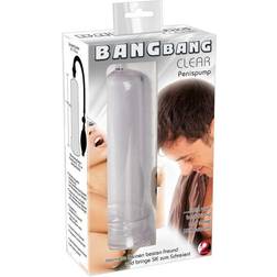 Orion You2Toys Bang Bang Clear penispump – vakuumpump för män, penispump med pumpboll för träning och stimulering, transparent
