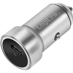 LogiLink PA0260 PA0260 USB-laddare Personbil Utgångsström max. 3000 mA 1 x USB-C hona (Power Delivery) USB Power Delivery (USB-PD)