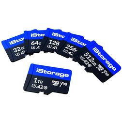 iStorage IS-MSD-1-256 flashminne 256 GB MicroSDXC UHS-III Klass 10