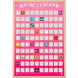 Gift Republic 100 Things To Do With Mom Multicolour Poster 46x59cm