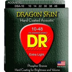 DR Strings DSA-10 Dragon skin western-gitarrsträngar, 010-048