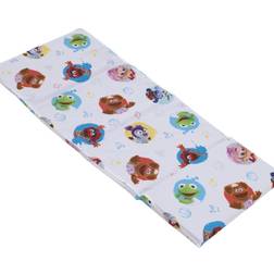 Disney Muppet Babies - Blue Green Red Yellow Preschool Nap Pad Sheet