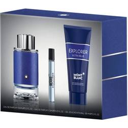 Montblanc Explorer Ultra Blue 3 Pcs Set