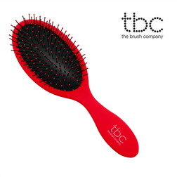 TBC The Wet/Dry Detangling Brush Strawberry Red