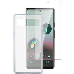 4smarts Google Pixel 6A Second Glass X-Pro 360° Protection Set Premium Skal Skärmskydd