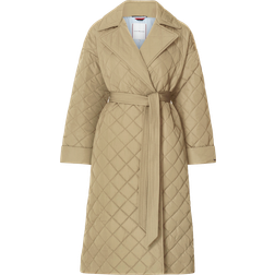 Tommy Hilfiger Quilted Sarona Relaxed Trench Coat