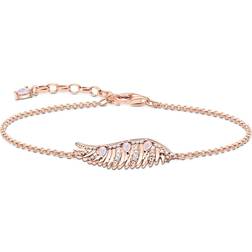 Thomas Sabo Bracelet phoenix wing with pink stones rose gold pink A2070-323-9-L19V