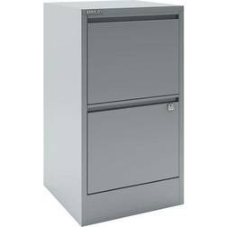 BISLEY Hängeregistraturschrank silber 2 Schubladen Kommode