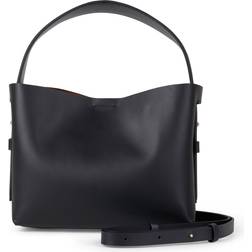 Second Female Taske Leata Leather Crossbody Bag - Black