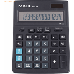 Maul MXL 14 skrivbordsräknare svart (7267490)