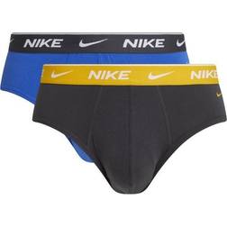 Nike 2-pack Everyday Cotton Stretch Brief Grey/Yellow