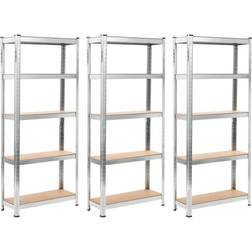 vidaXL 3x Shelving System