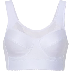 Miss Mary Cotton Simplex Activity Bra - White