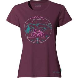 Vaude Women's Cyclist T-shirt V - Cassis