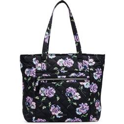 Vera Bradley Performance Twill Tote Bag - Floating Plum Pansies