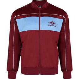 Umbro Choice of Champions Track Jacket - Claret/Sky