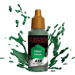 The Army Painter Warpaints Air Metallics Glitter Green 18ml