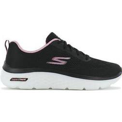 Skechers Go Walk Hyper Burst W - Black Textile/Pink