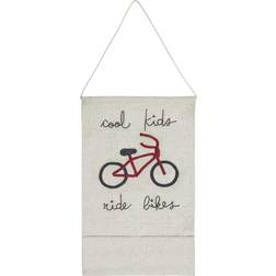Lorena Canals Wall Pocket Hanger "Cool Kids Ride Bikes" Väggdekoration