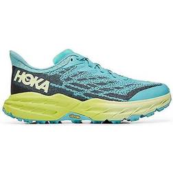 Hoka Speedgoat 5 W - Coastal Shade/Green Glow