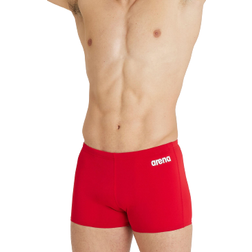 Arena Men's Solid Short - Red White