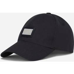 Dolce & Gabbana Cotton baseball cap with branded tag