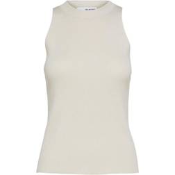 Selected Sleeveless Knitted Top - Birch