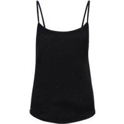 Hugo Boss Dam SATINOIR_TOP Nightwear_Vest, Black1
