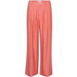 Part Two Sibelle Wide-Leg Trousers - Coral