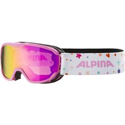 Alpina Unisex Barn, PHEOS JR. Q-LITE Skidglasögon, rose/pink, One