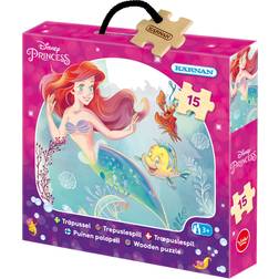 Disney Princess The Little Mermaid Askpussel i trä 15-bitar
