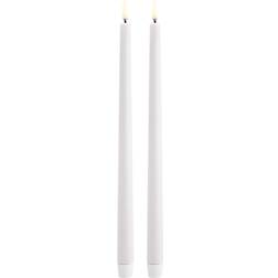 Uyuni Kertelys Nordic White LED-ljus 32cm 2st