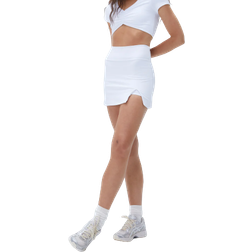 Adanola A Line Mini Skirt - White