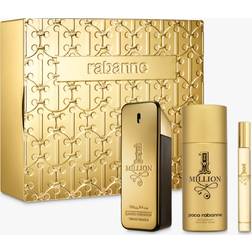 Paco Rabanne 1 Million Gift Set EdT 100ml + EdT 10ml + Deo Spray 150ml