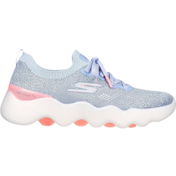 Skechers Go Walk Massage Fit W - Gray/Pink trim