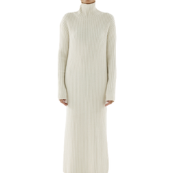 Almada Label Sue Rib Knit Dress - Cream