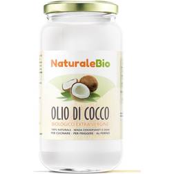 NaturaleBio Ekologisk Kokosolja 1L. Coconut Oil. Jungfrukokosolja