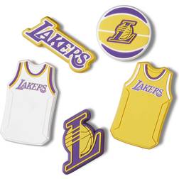 Crocs NBA Los Angeles Lakers Jibbitz 5-pack
