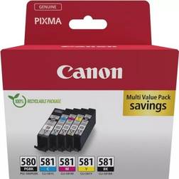 Canon PGI-580/CLI-581 BK/C/M/Y/K multipack