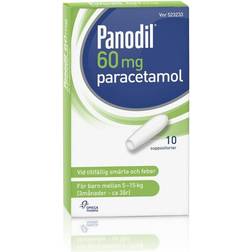 Panodil 60mg 10 Stolpiller