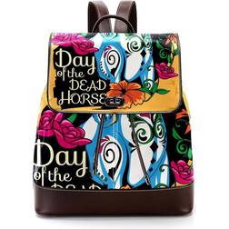 Day Of The Dead Horse Backpack - Multicolour