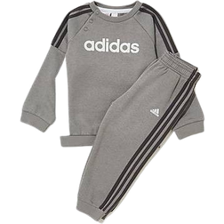 adidas Toddler Linear Crew Tracksuit - Grey