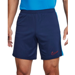 Nike Men's Dri-Fit Academy Football Shorts - Midnight Navy/Light Photo Blue/University Red