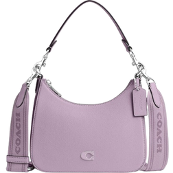 Coach Hobo Crossbody With Signature Canvas - Soft Purple